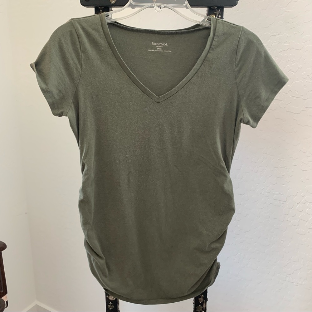 Motherhood Army Green T-Shirt S